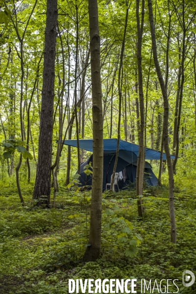 Les tentes du bois de vincennes