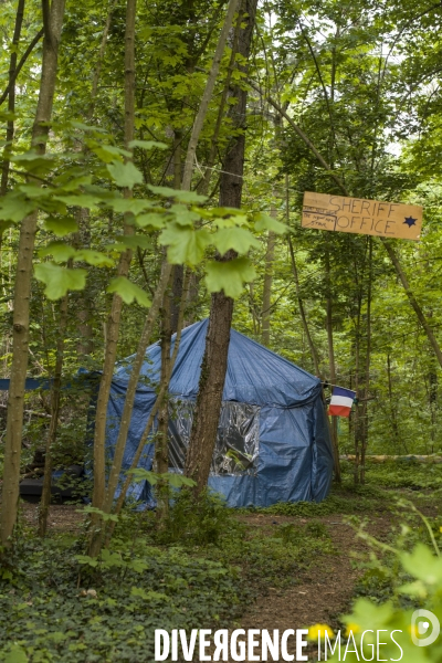 Les tentes du bois de vincennes