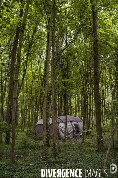 Les tentes du bois de vincennes