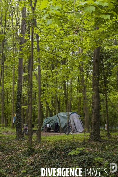 Les tentes du bois de vincennes