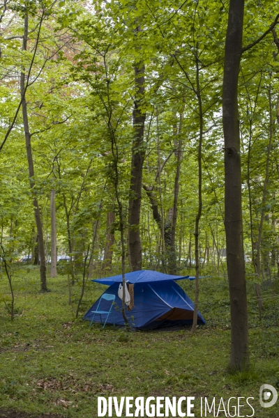 Les tentes du bois de vincennes