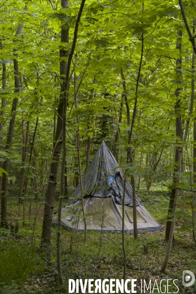 Les tentes du bois de vincennes