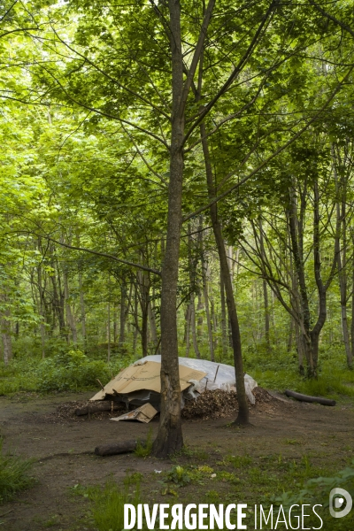 Les tentes du bois de vincennes