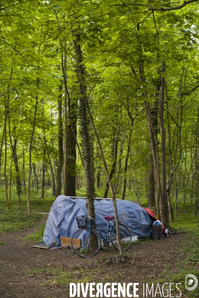 Les tentes du bois de vincennes