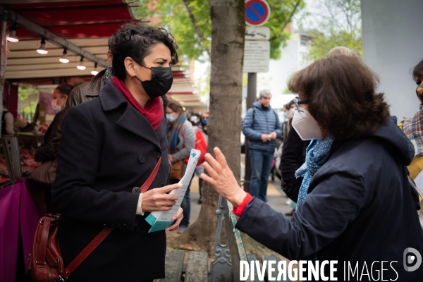 Campagne législative 2021 de Lamia El Aaraje