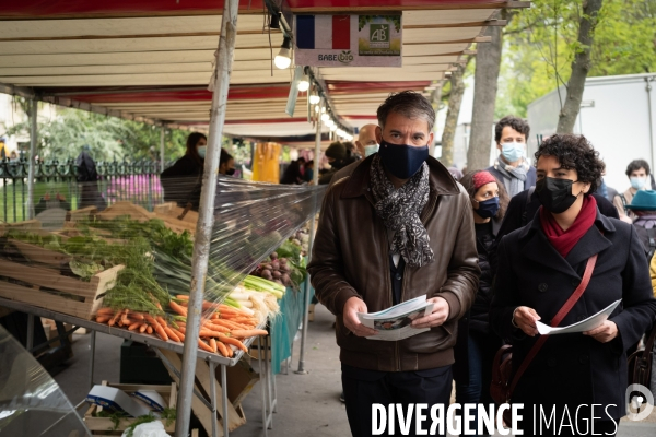 Campagne législative 2021 de Lamia El Aaraje