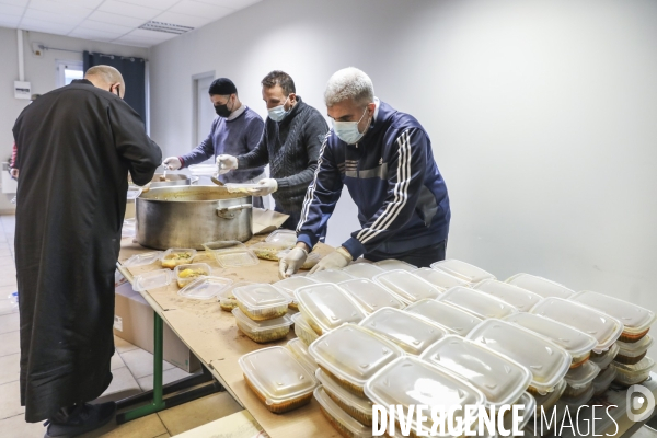 Préparation distribution alimentaire Mosquée de Bordeaux Nord, Bruges et Bouscat