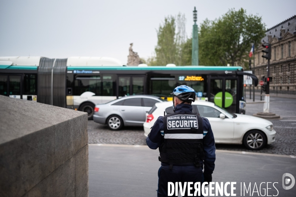 Sécurité de la Mairie de Paris
