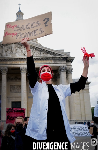 Manifestation des sages femmes