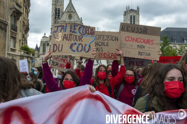 Manifestation des sages femmes