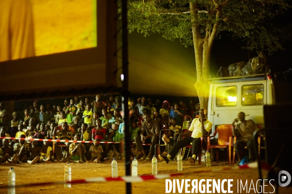 Projection films de sensibilisations au Burkina Faso