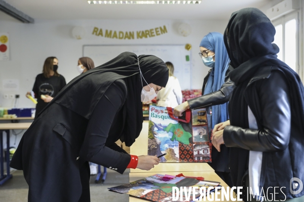 Association  Nejma  d une jeune étudiante musulmane de 22 ans, SOFIA