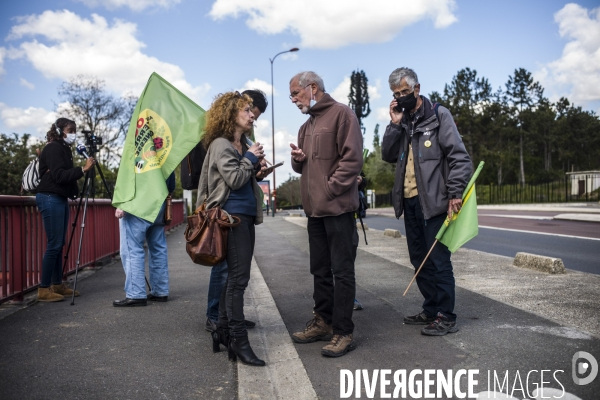 Deplacement du premier ministre au triangle de gonesse.