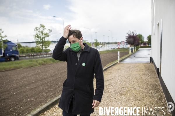 Elections régionales 2021 : Julien Bayou en déplacement dans les Yvelines