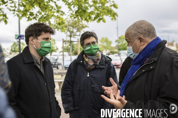 Elections régionales 2021 : Julien Bayou en déplacement dans les Yvelines