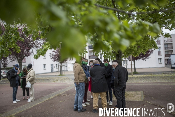 Elections régionales 2021 : Julien Bayou en déplacement dans les Yvelines