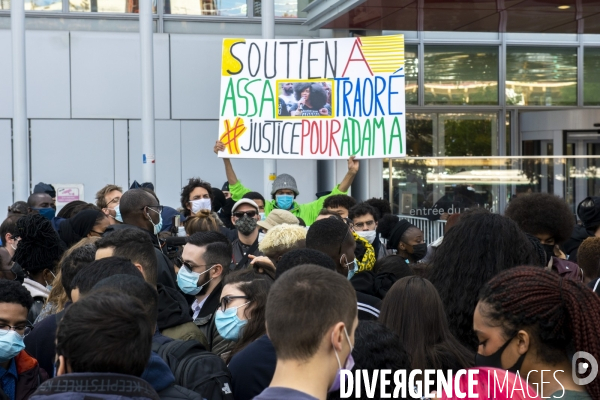 Rassemblement de soutient à Assa Traoré