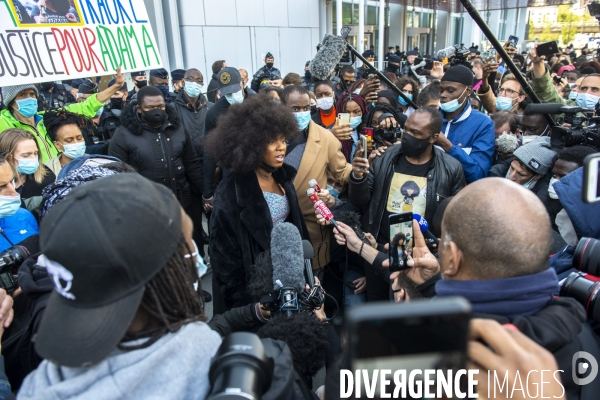 Rassemblement de soutient à Assa Traoré