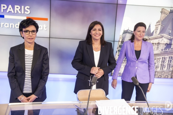 Débat TV - municipale à Paris