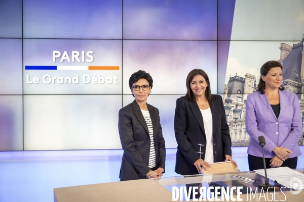 Débat TV - municipale à Paris