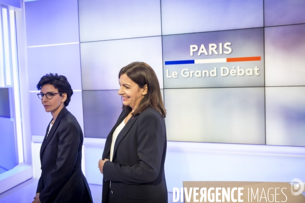 Débat TV - municipale à Paris