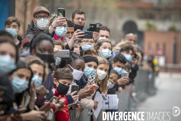 Emmanuel Macron - fevrier - mars - avril 2021