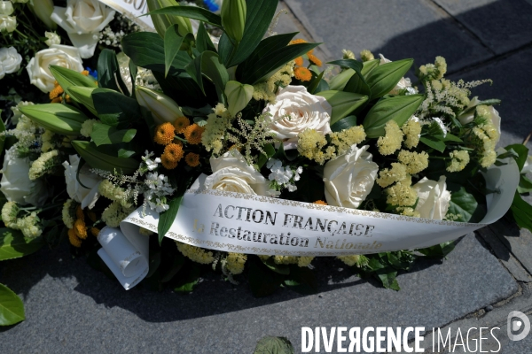 Défilé de l Action Française pour rendre hommage à Jeanne d Arc