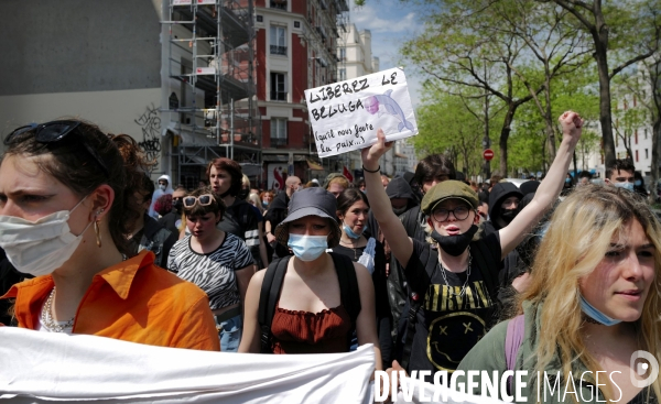 Manifestations des lycéens contre le bac Blanquer