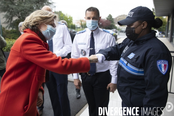 Valérie PECRESSE en campagne à MEAUX pour les régionales 2021.