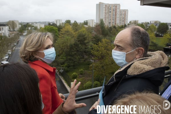 Valérie PECRESSE en campagne à MEAUX pour les régionales 2021.