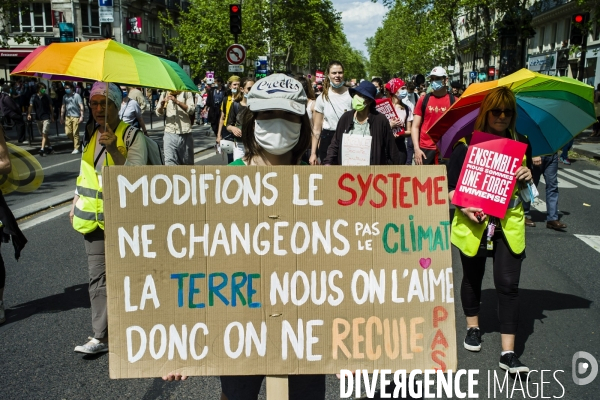 Marche pour le climat.