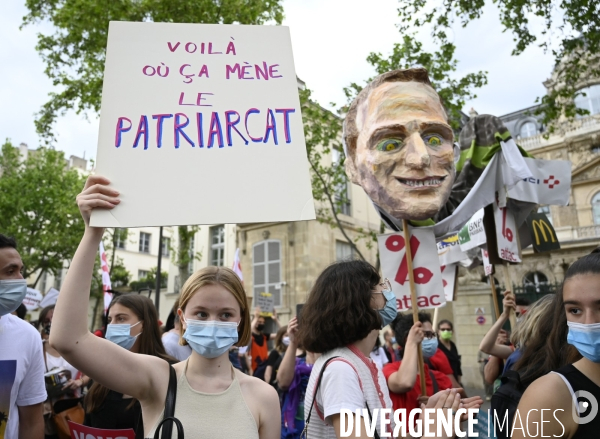 Marche pour le climat 2021, le 9 mai à Paris. Walk for the climate.