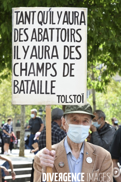 Marche pour le climat 2021, le 9 mai à Paris. Walk for the climate.