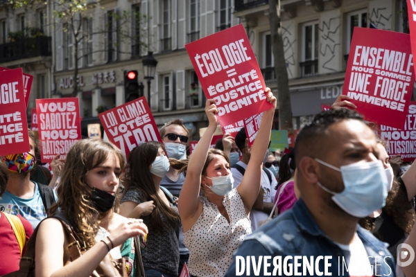 Marche parisienne pour le climat