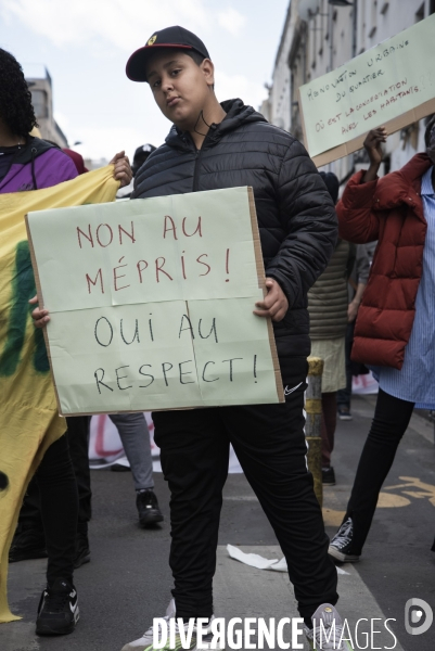 Les habitants du quartier du Franc-Moisin à Saint-Denis se mobilisent