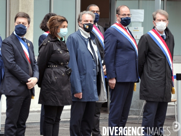 Hommage aux policiers morts pour la France