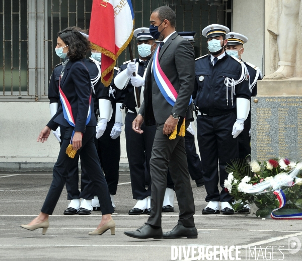 Hommage aux policiers morts pour la France