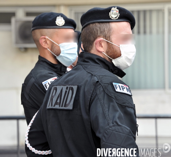 Hommage aux policiers morts pour la France