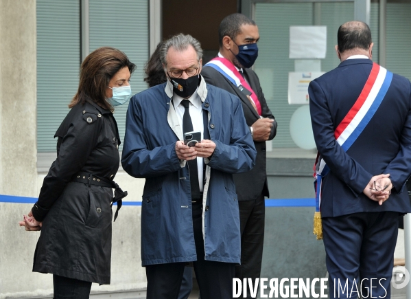 Hommage aux policiers morts pour la France