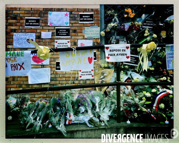 Marche blanche en mémoire d  Aymane Kaïd