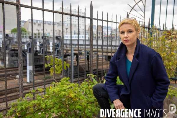 Clémentine AUTAIN, député de Seine-Saint-Denis et candidate LFI pour les élections régionales de juin 2021