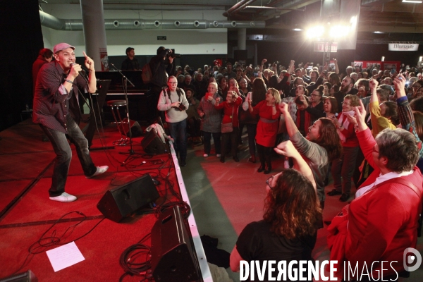 Concert du chanteur HK