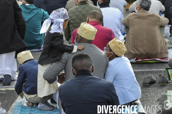 Prière de l Aïd à la mosquée de Mérignac