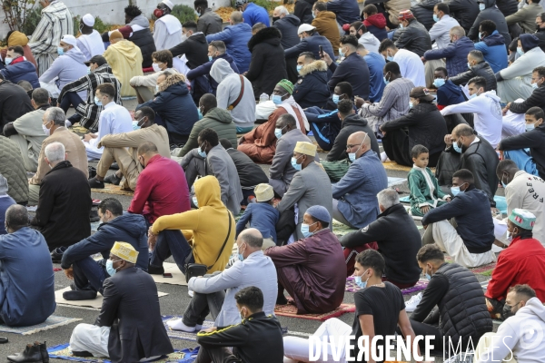 Prière de l Aïd à la mosquée de Mérignac