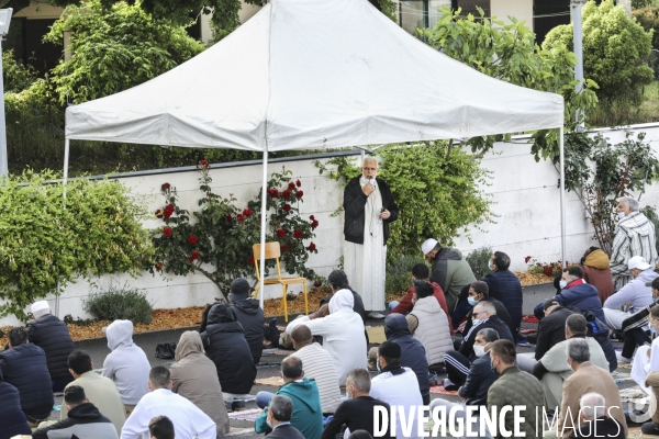 Prière de l Aïd à la mosquée de Mérignac