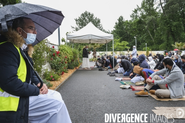 Prière de l Aïd à la mosquée de Mérignac