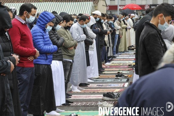 Prière de l Aïd à la mosquée de Mérignac