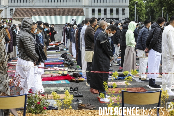 Prière de l Aïd à la mosquée de Mérignac