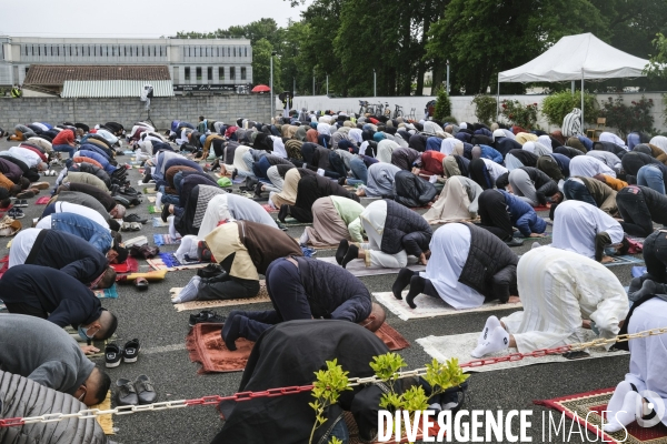 Prière de l Aïd à la mosquée de Mérignac