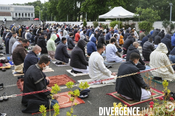 Prière de l Aïd à la mosquée de Mérignac